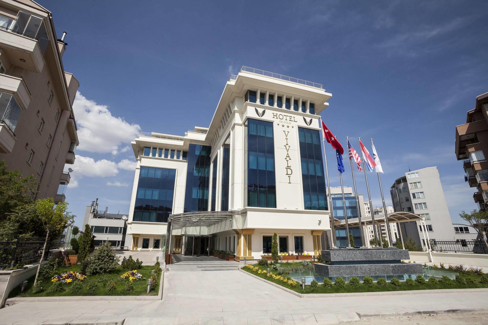 Vivaldi Ce Gold Hotel Анкара Екстериор снимка